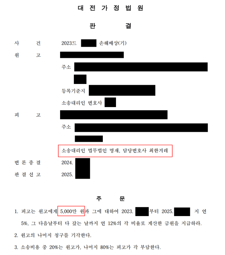 혼외자가 2명 있는 상황에서 상간소송을 당했습니다