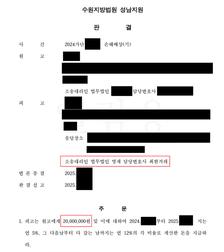 상간소송 중 나온 강제조정 이의해야할까요?