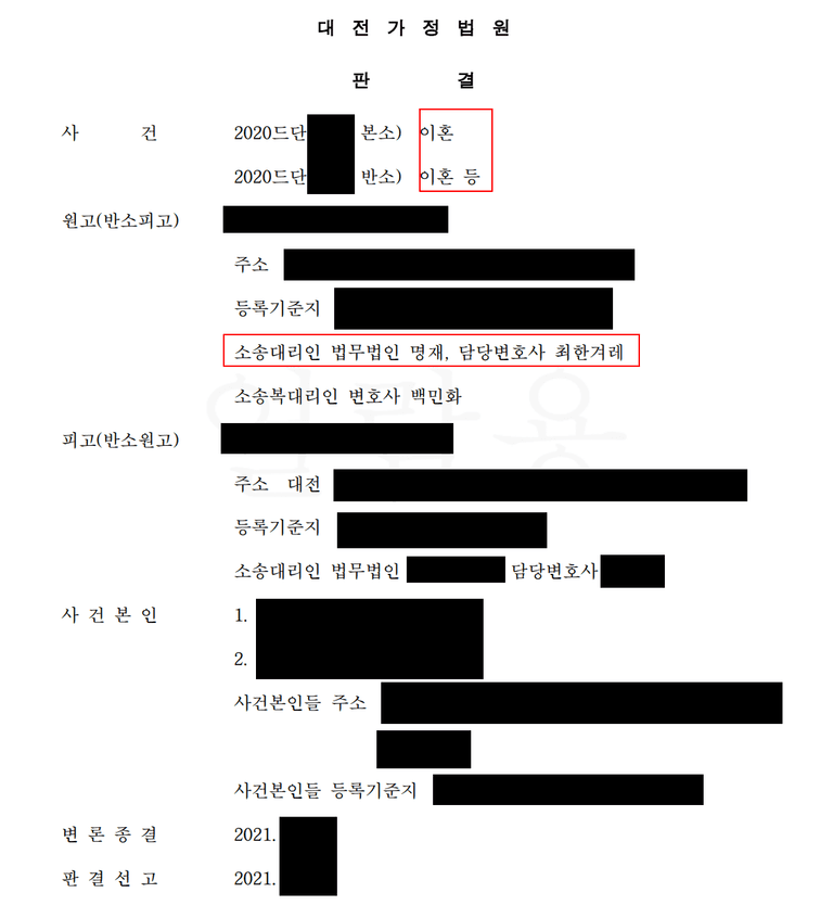 유책배우자의 이혼조정신청, 제발 이혼만 해달라!