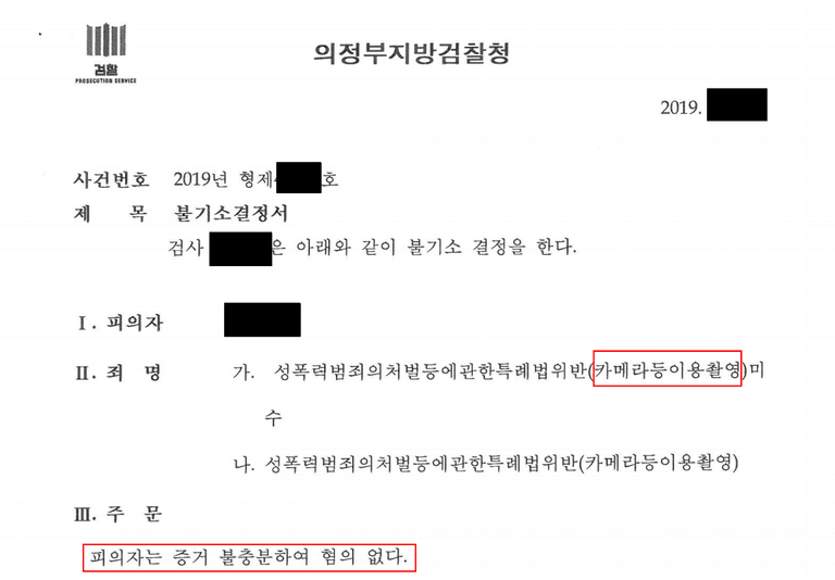 카메라등이용촬영 불법촬영으로 수사를 받게 된다면